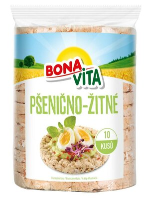 BONAVITA Pšenično-ražné 90g cena za 1 kartón (24 kusov)