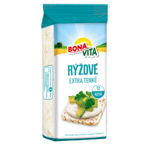 BONAVITA Ryžové extra tenké 105g cena za 1 kartón (14 kusov)