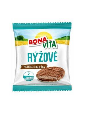 BONAVITA Ryžové mliečna čokoláda 32g cena za kartón (14 kusov)