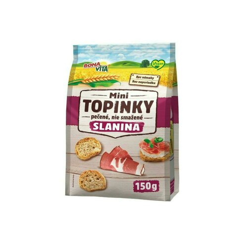 MINI topinky SLANINOVÉ 150g cena za 1 kartón (10kusov)